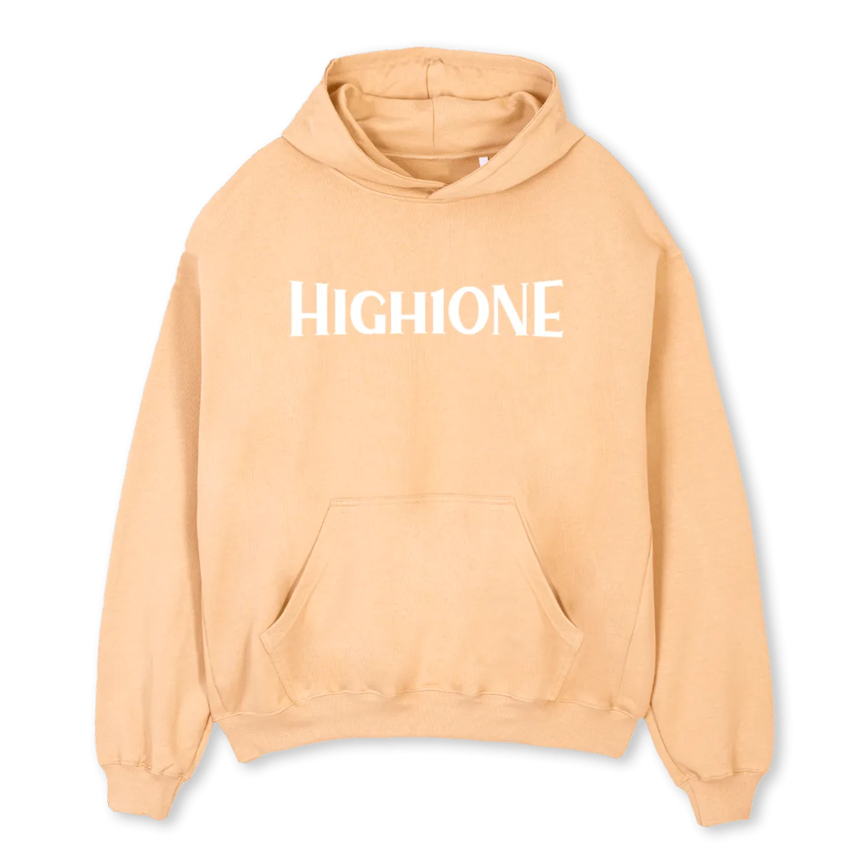 ILK BASKI OSH Sand Oversized Hoodie.