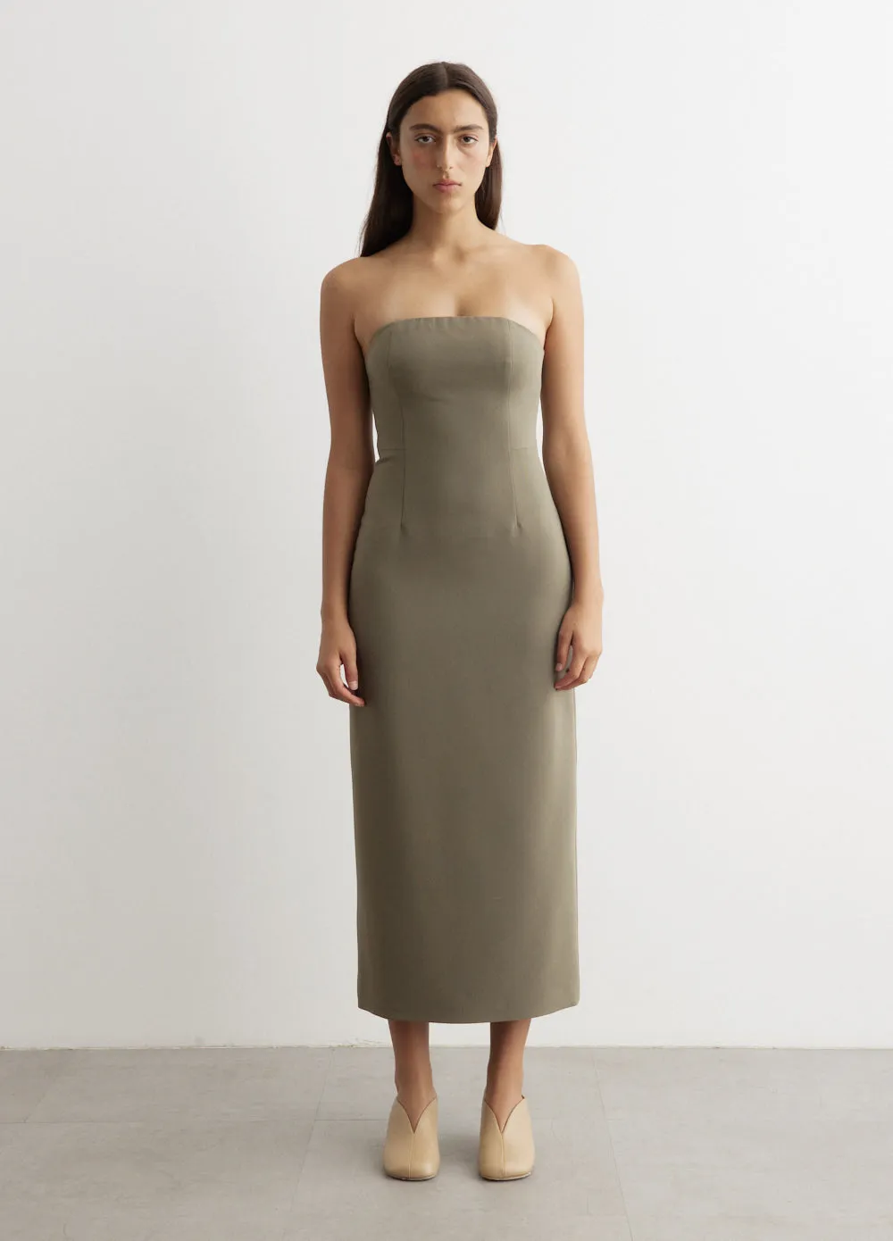 Incu Collection -  Repercussions Strapless Midi Dress - Dress
