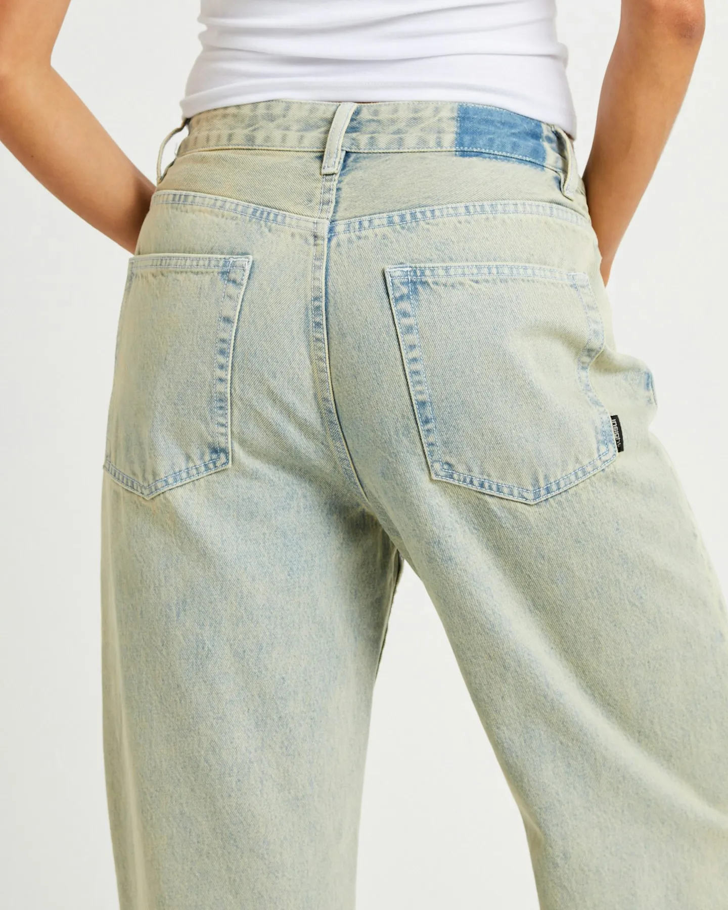 Insight Bobby Baggy Dad Jeans - Orange Tint | SurfStitch