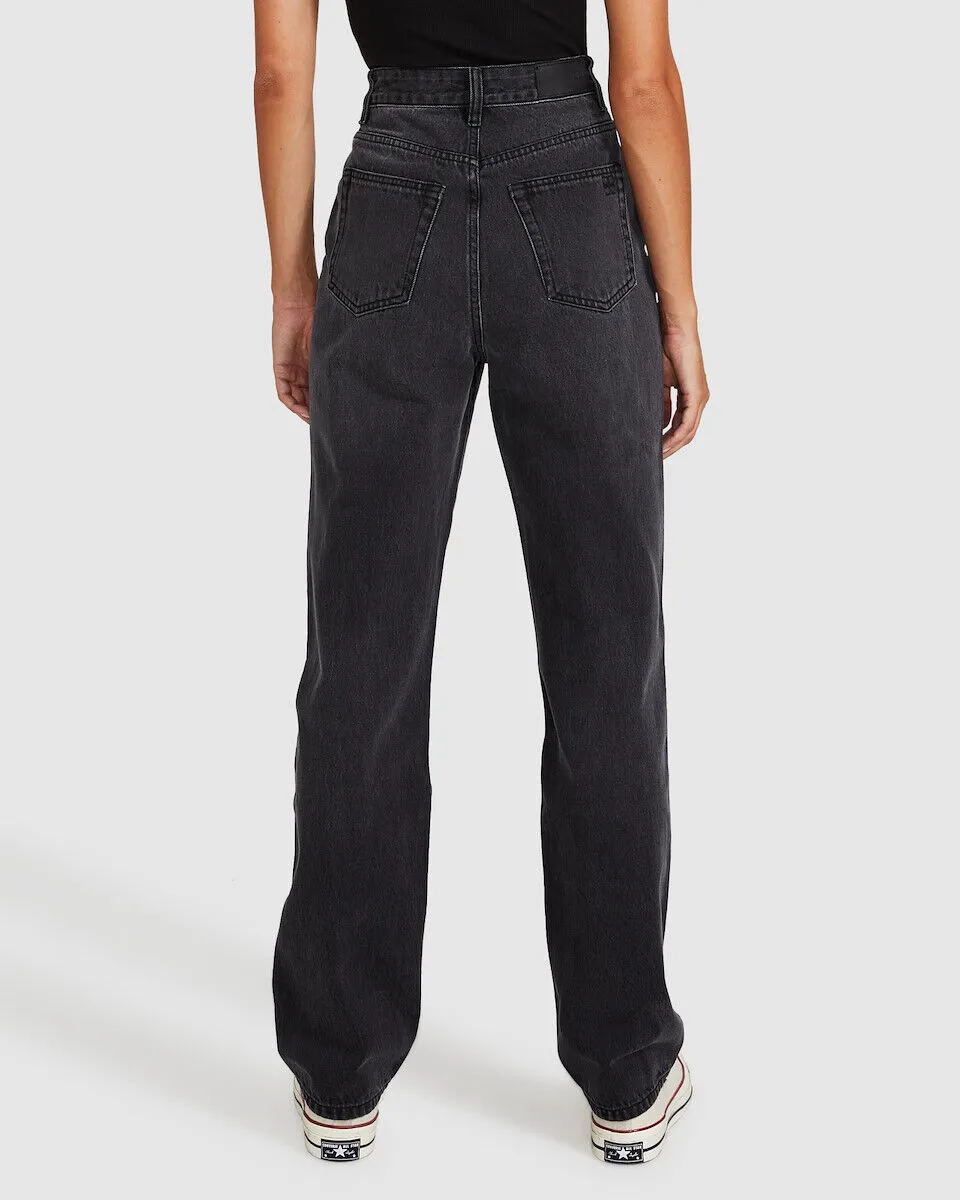 Insight Robin Relaxed Straight Jeans After Dark Black
