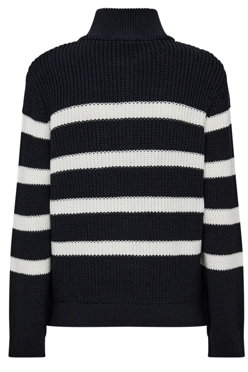 Ipen Pullover | Salute w. OffWhite | Strik fra Freequent