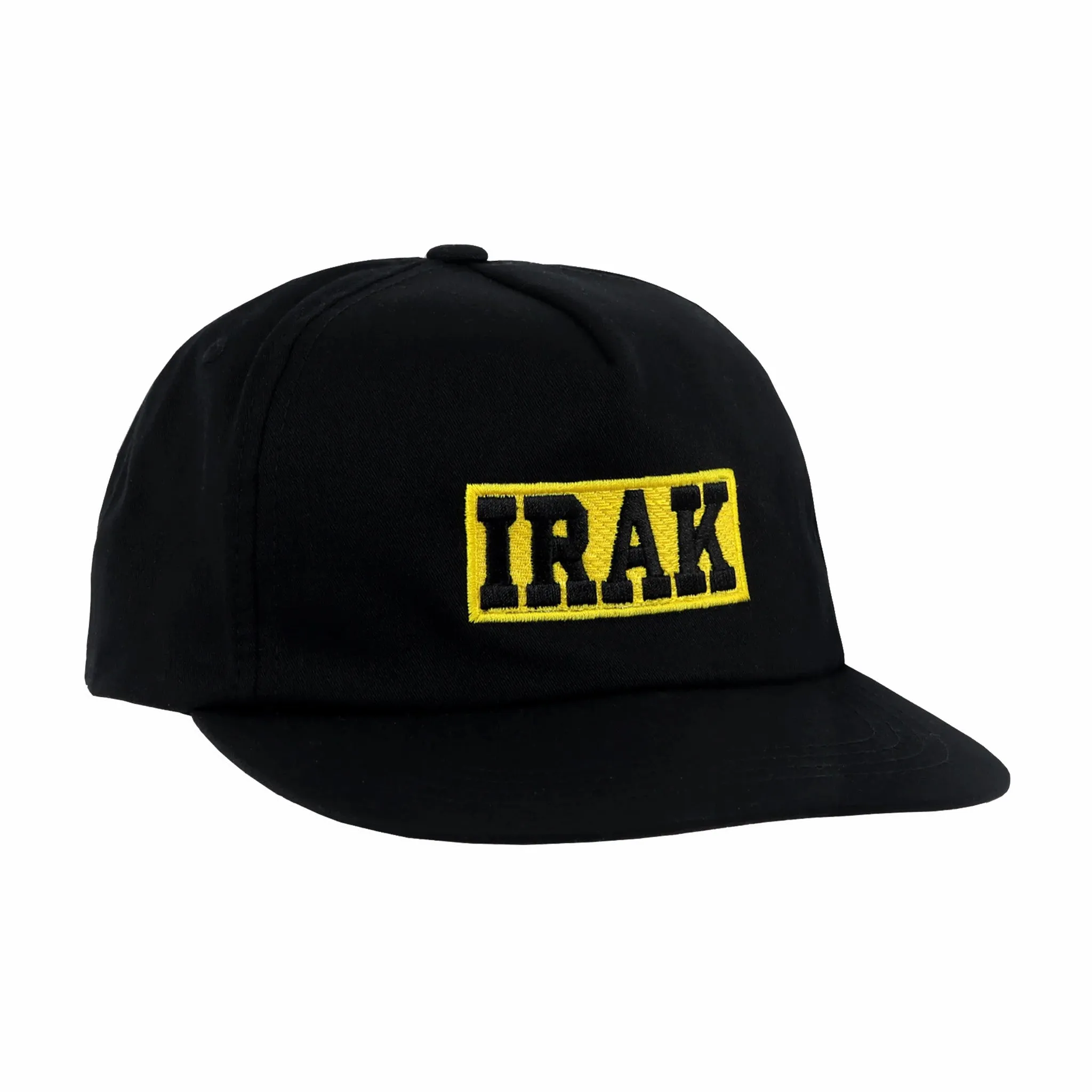 IRAK Reverse Logo Snapback Hat (Black)