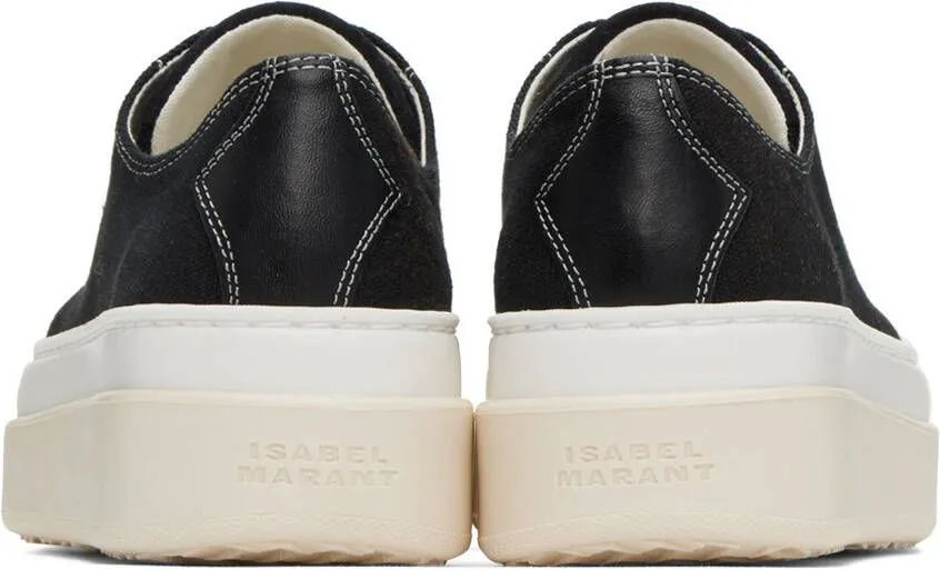 Isabel Marant Black Austen Sneakers