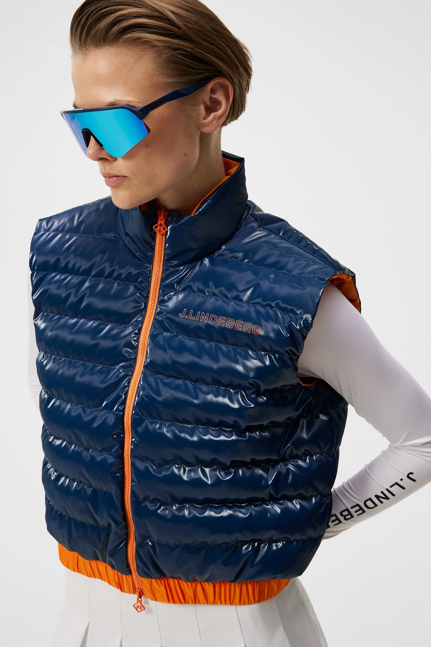 Isla Reversible Vest / Estate Blue