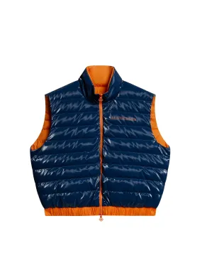 Isla Reversible Vest / Estate Blue