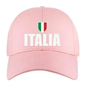 Italia Soccer Baseball Cap (Pink)