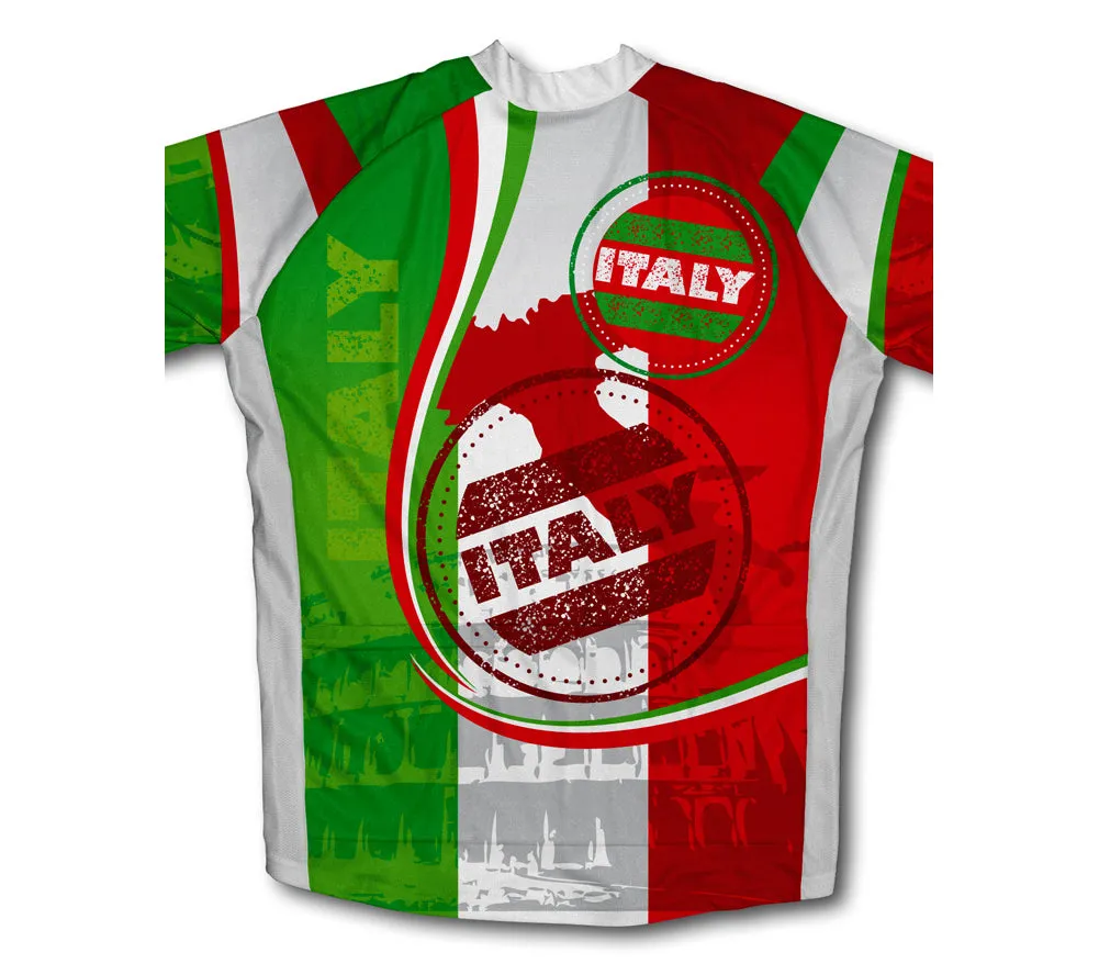 Italy Flag Winter Thermal Cycling Jersey
