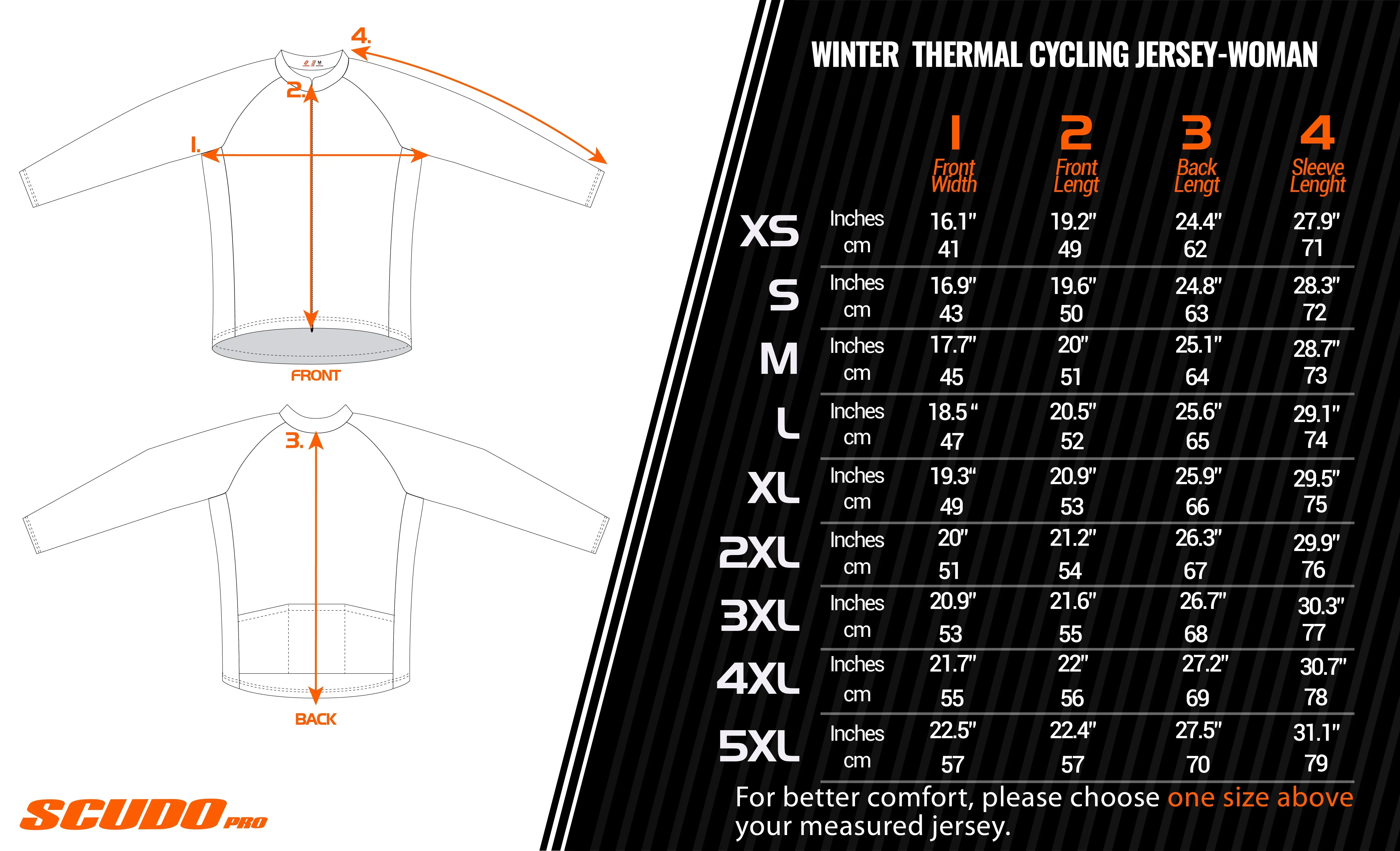 Italy Flag Winter Thermal Cycling Jersey