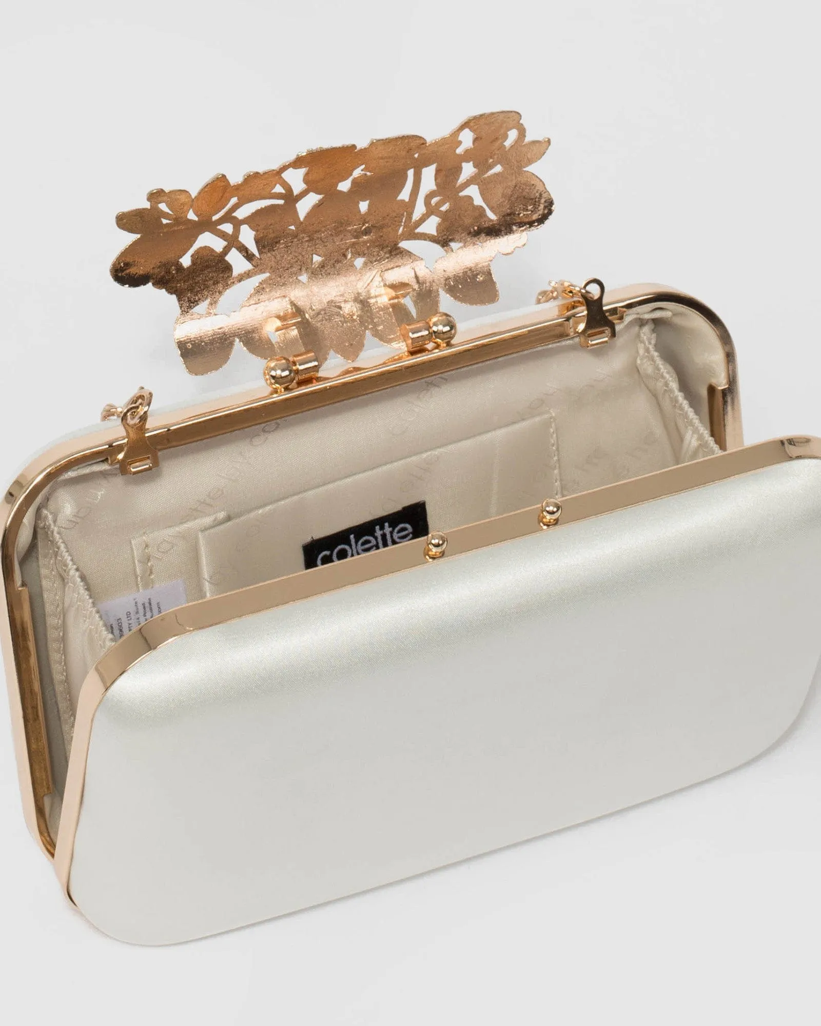 Ivory Devyn Clutch Bag