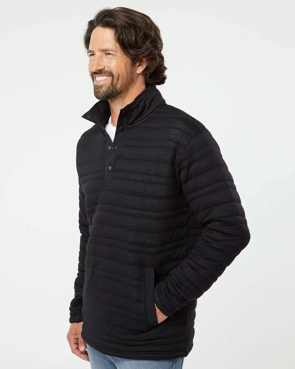 J America 8895 Horizon Snap Pullover SKU: 8895