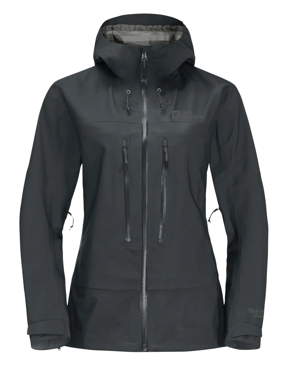 Jack Wolfskin Women's Kammweg 3-Layer Jacket Phantom | Buy Jack Wolfskin Women's Kammweg 3-Layer Jacket Phantom here |