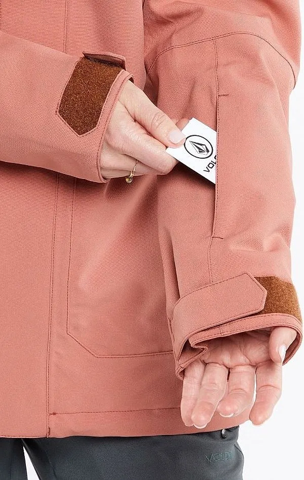 jacket Volcom Shadow Insulated - Earth Pink - women´s