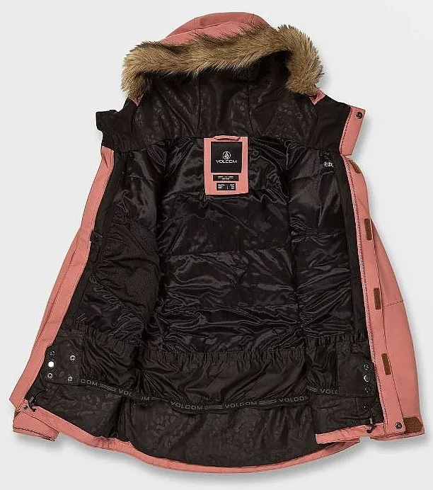 jacket Volcom Shadow Insulated - Earth Pink - women´s