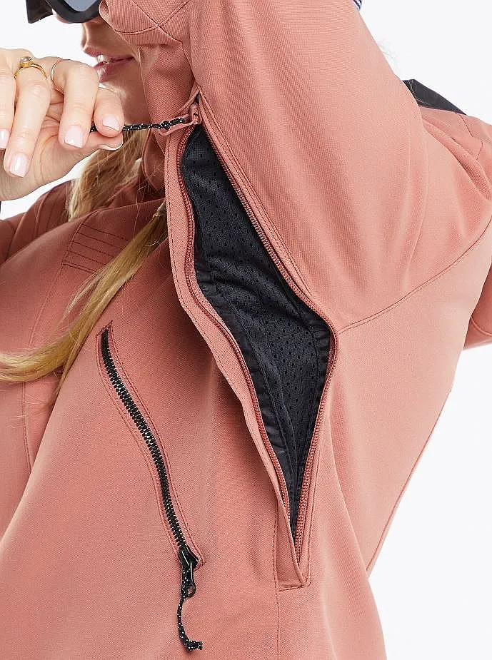 jacket Volcom Shadow Insulated - Earth Pink - women´s