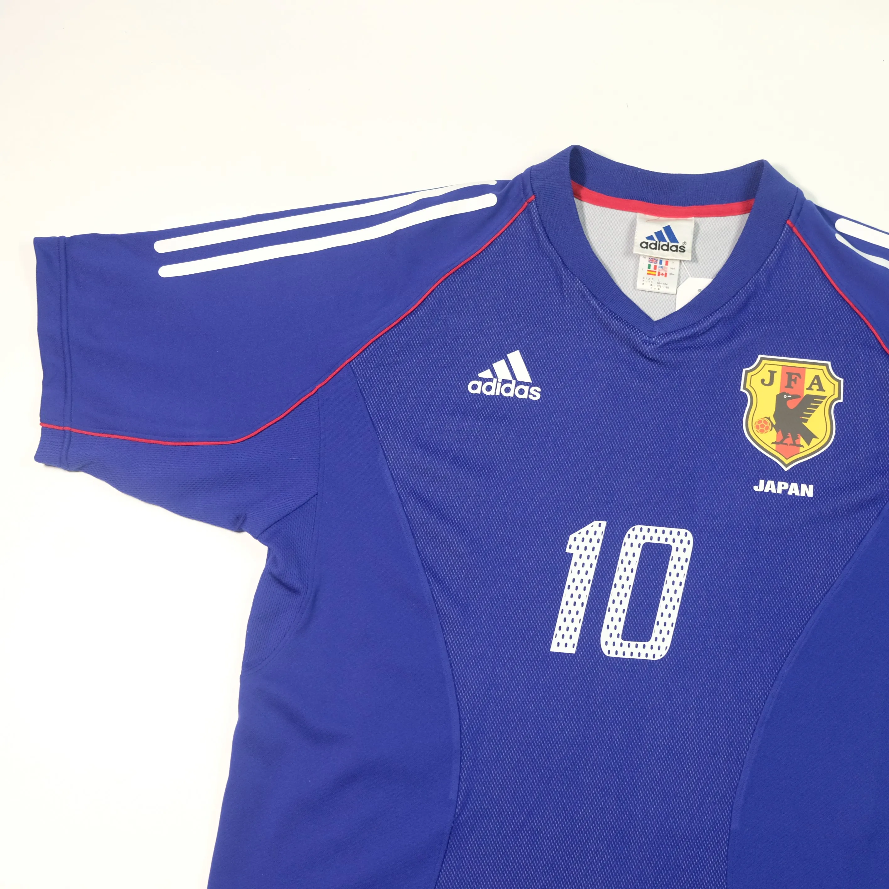 Japan Nakamura Adidas 2002/2004 Original Home Football Shirt Large