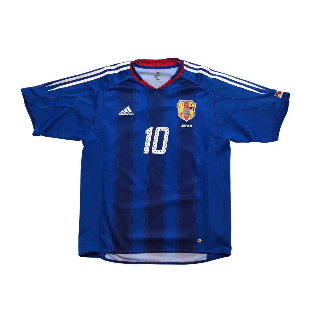 Japan Nakamura Adidas Original 2004 Original Home Football Shirt Large