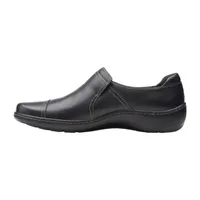 JCPenney Clarks Womens Cora Poppy Slip-On Shoe