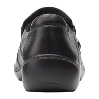JCPenney Clarks Womens Cora Poppy Slip-On Shoe