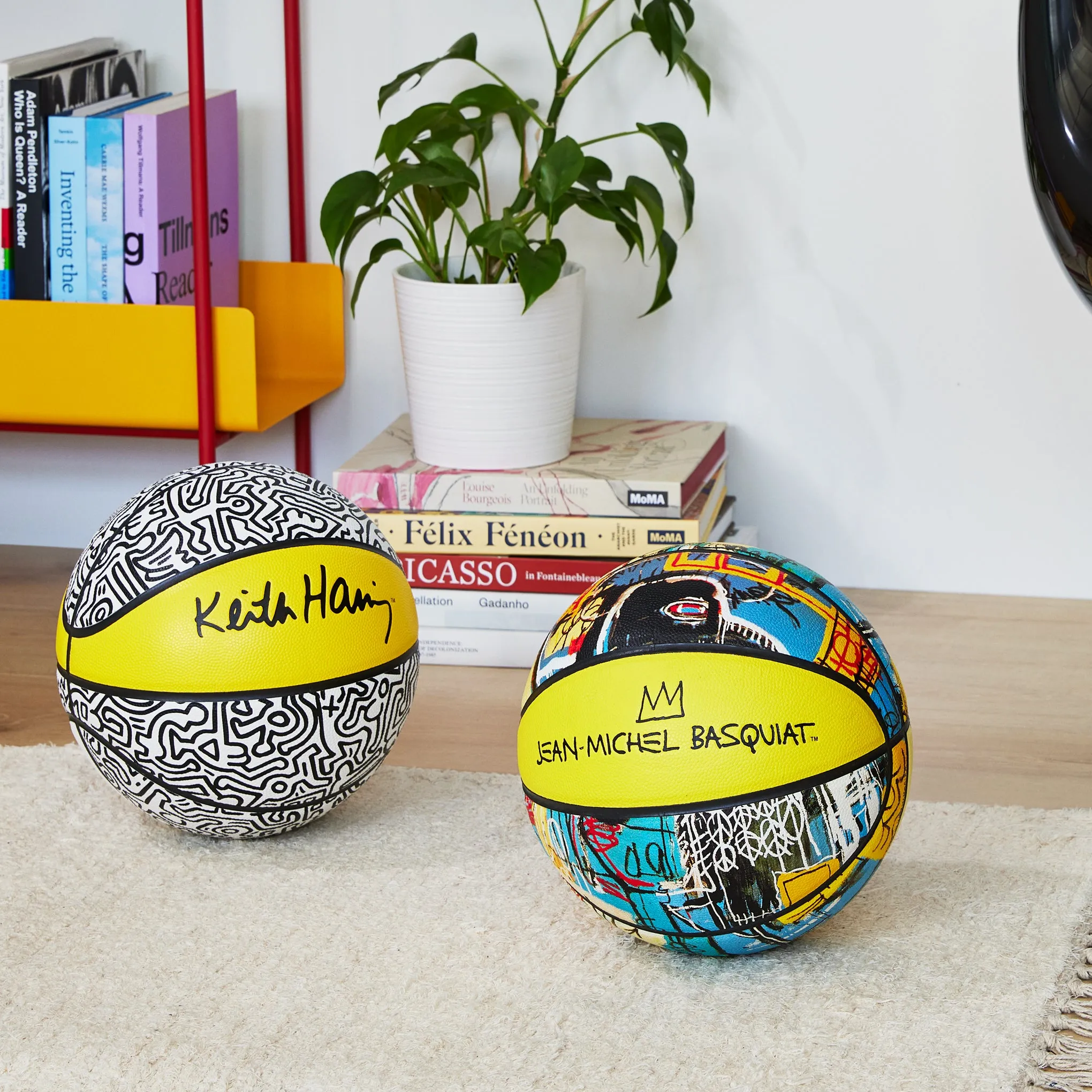 Jean-Michel Basquiat Bird on Money Basketball