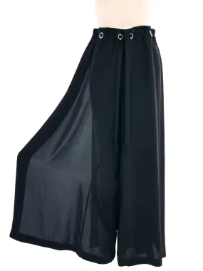 Jean Paul Gaultier Pierced Split Leg Pants
