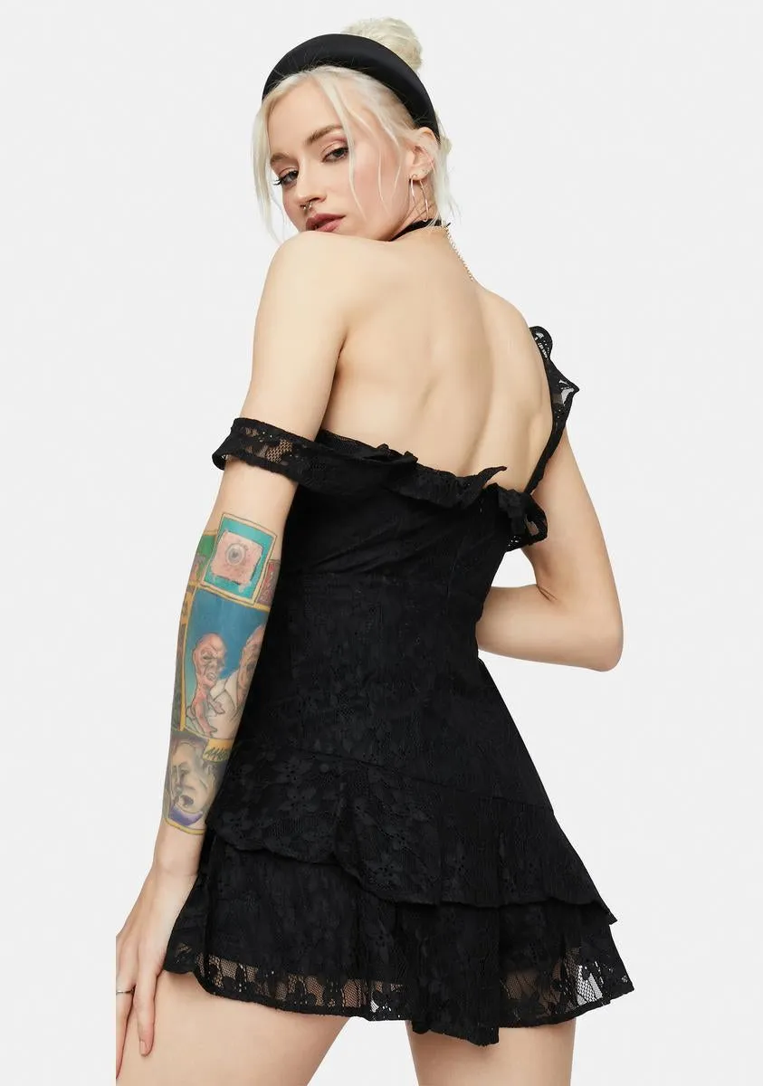 Jet Another Day Of Sun Lace Romper-