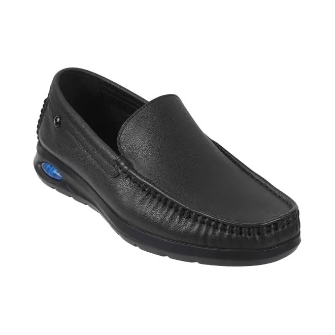 J.Fontini Men Black Casual Loafers