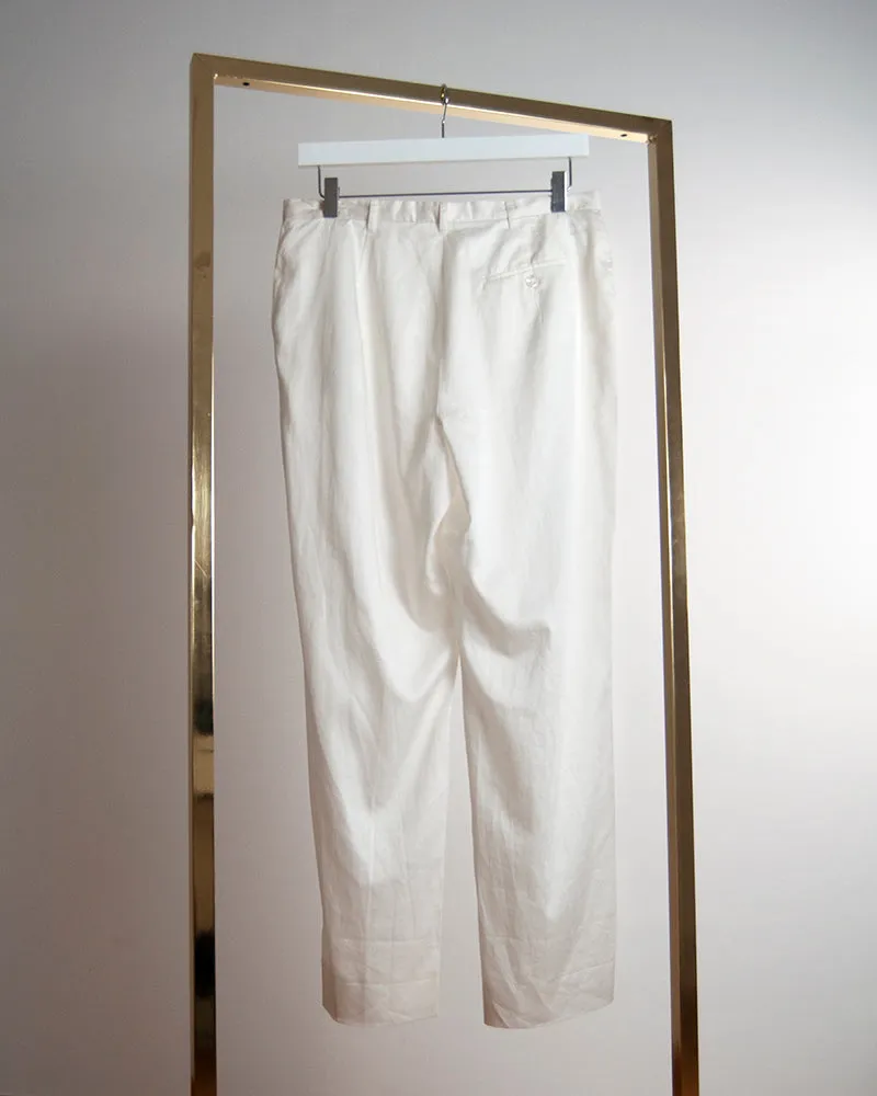 Jil Sander thin cotton trousers