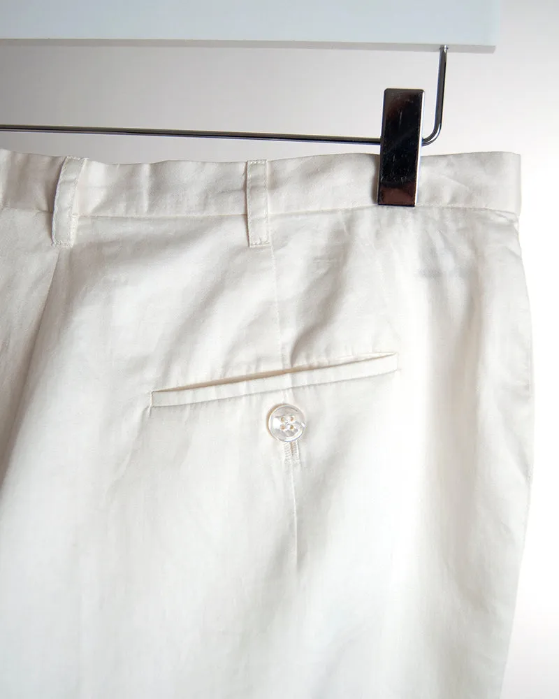 Jil Sander thin cotton trousers