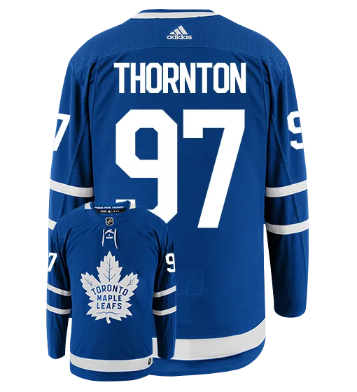 Joe Thornton Toronto Maple Leafs Adidas Authentic Home NHL Hockey Jersey     