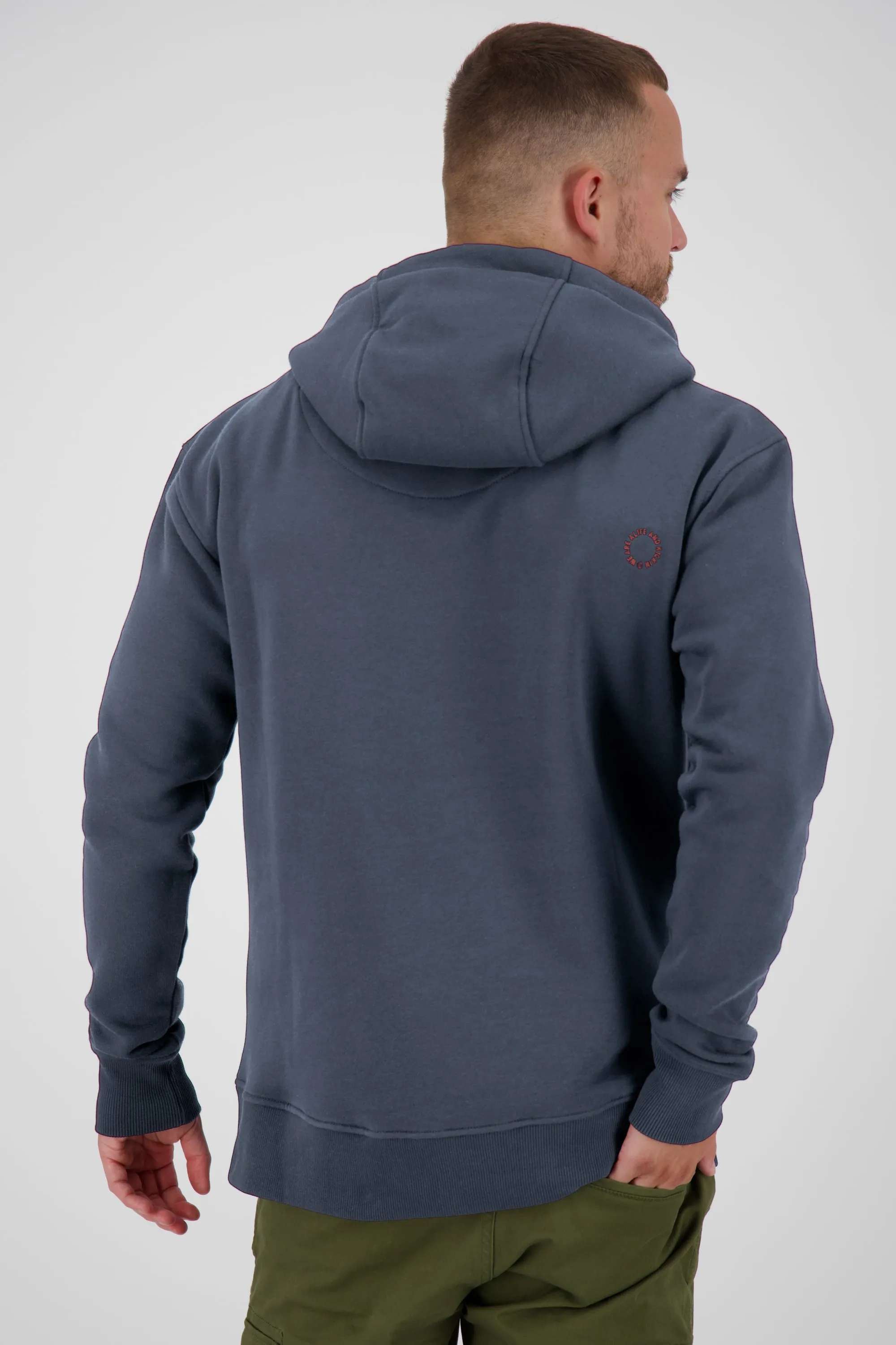 JohnsonAK A Hoodie für Herren - Klassisch, bequem und alltagstauglich Dunkelblau