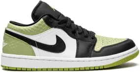 Jordan Air 1 Low SE Vivid Green Snakeskin sneakers