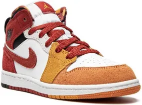 Jordan Kids Jordan 1 Mid SE Picnic sneakers Orange