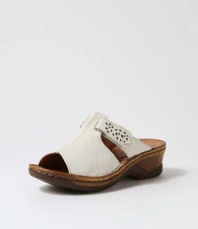 JOSEF SEIBEL Catalonia 32 Weiss Leather Sandals