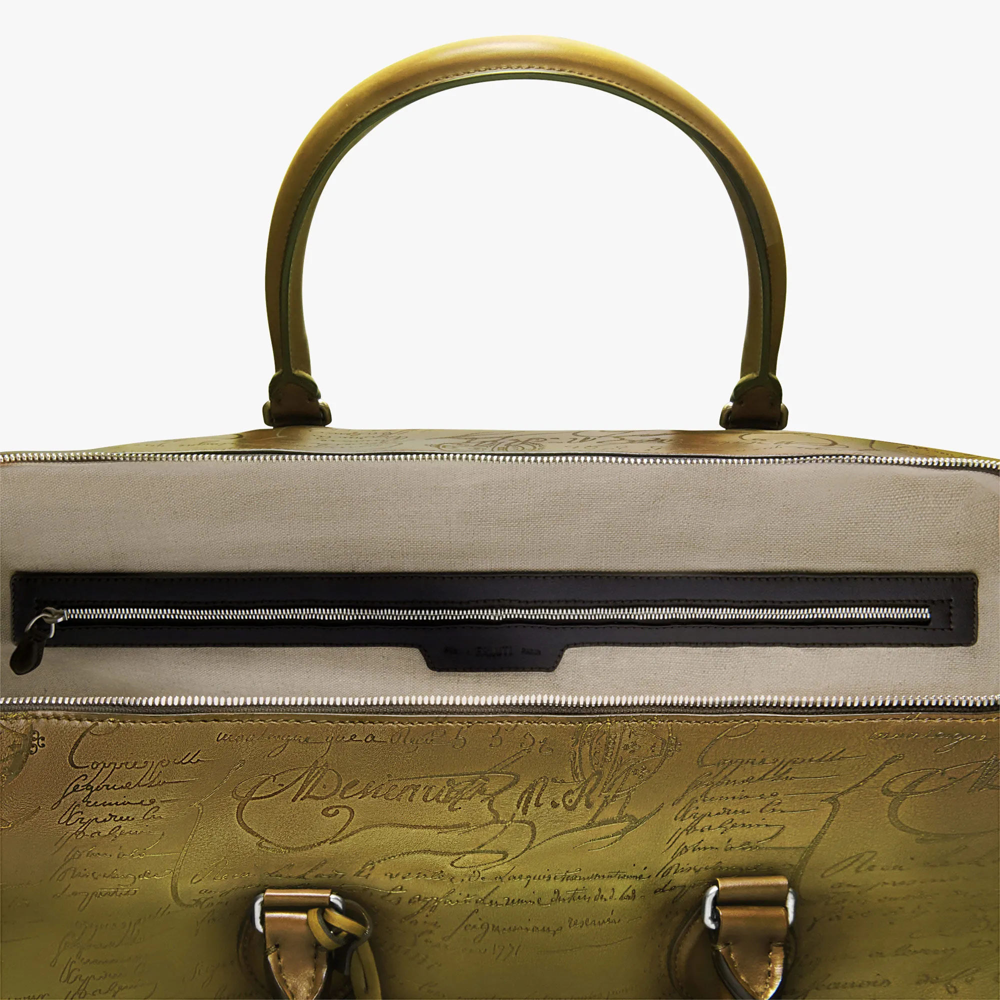 Jour Off GM Scritto Leather Travel Bag