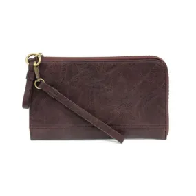JOY SUSAN KARINA CROSSBODY BAG AUBERGINE