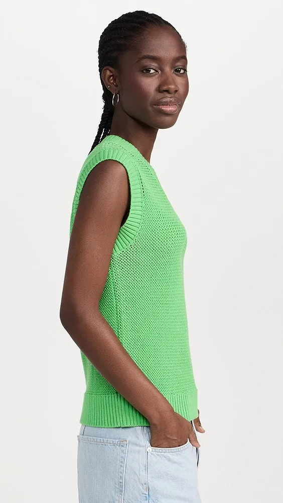 Jumper 1234   Cross Texture Tank Vest 