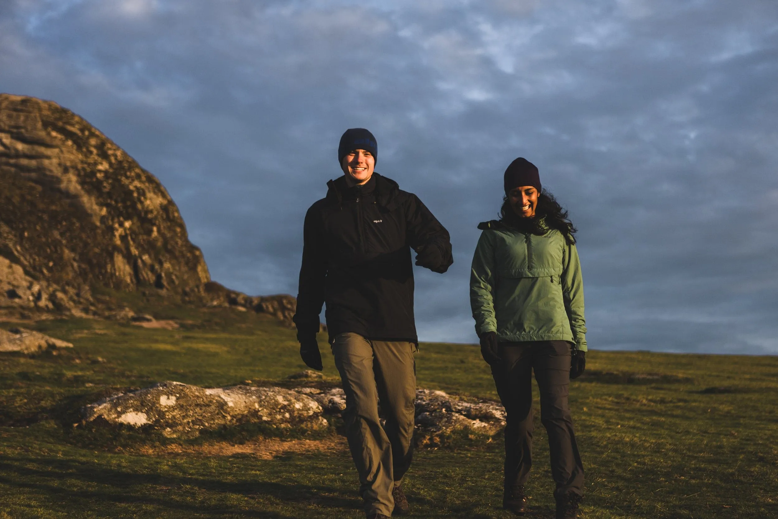 Jura Mountain Smock Pile fleece-lined windproof smock jacket
