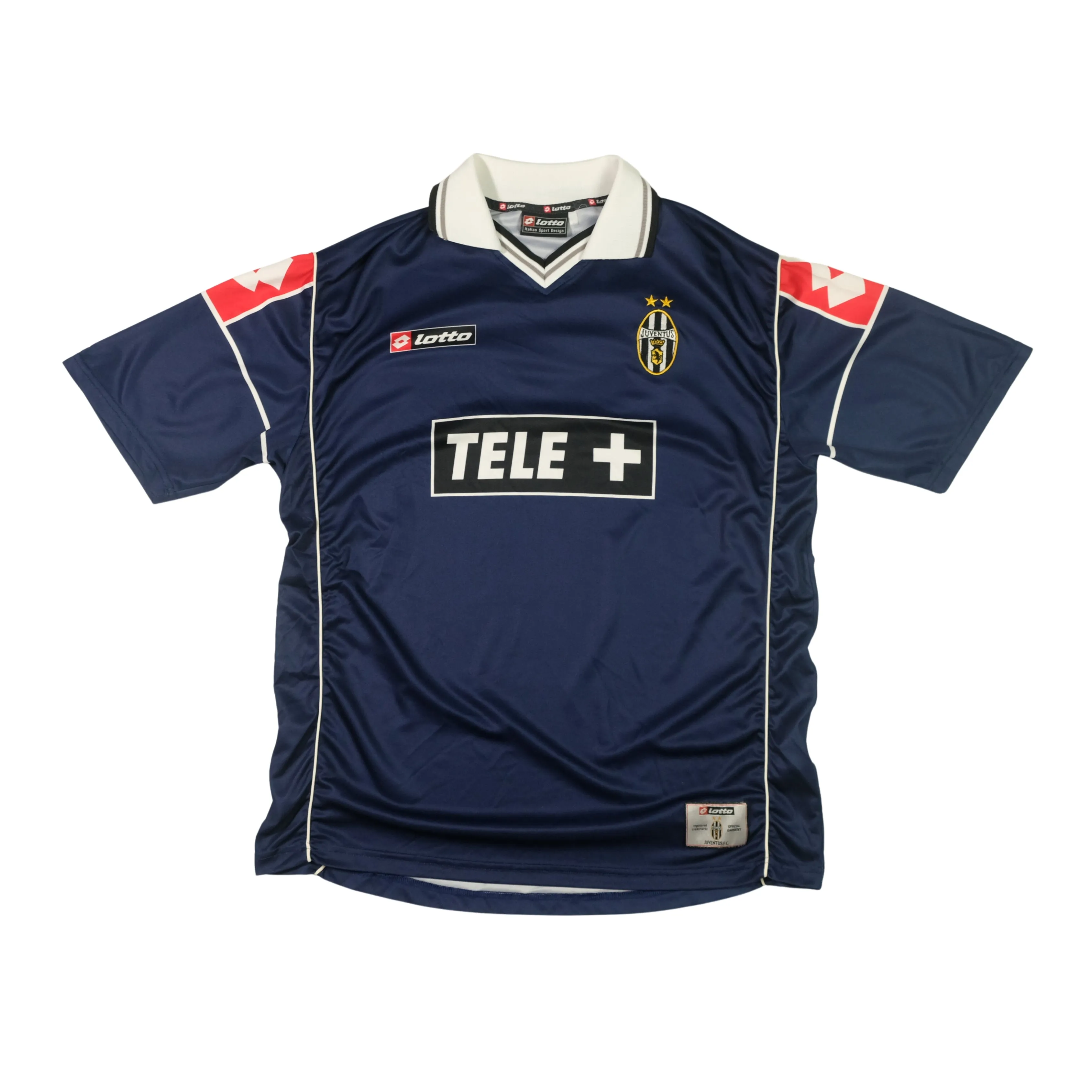 Juventus Original Lotto 2000/2001 Third Football Shirt (L)
