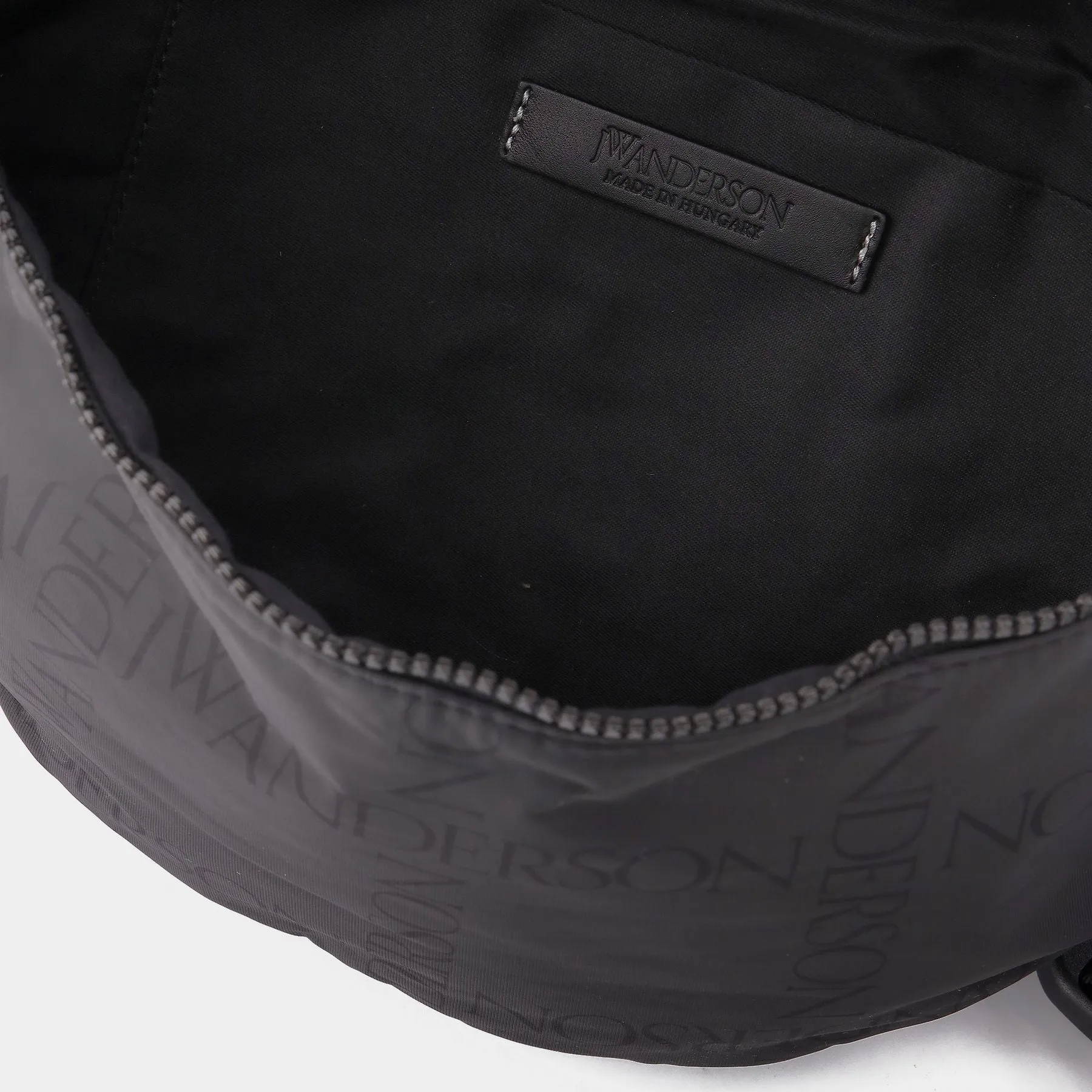 J.W. Anderson  Black Canvas Belt Bag