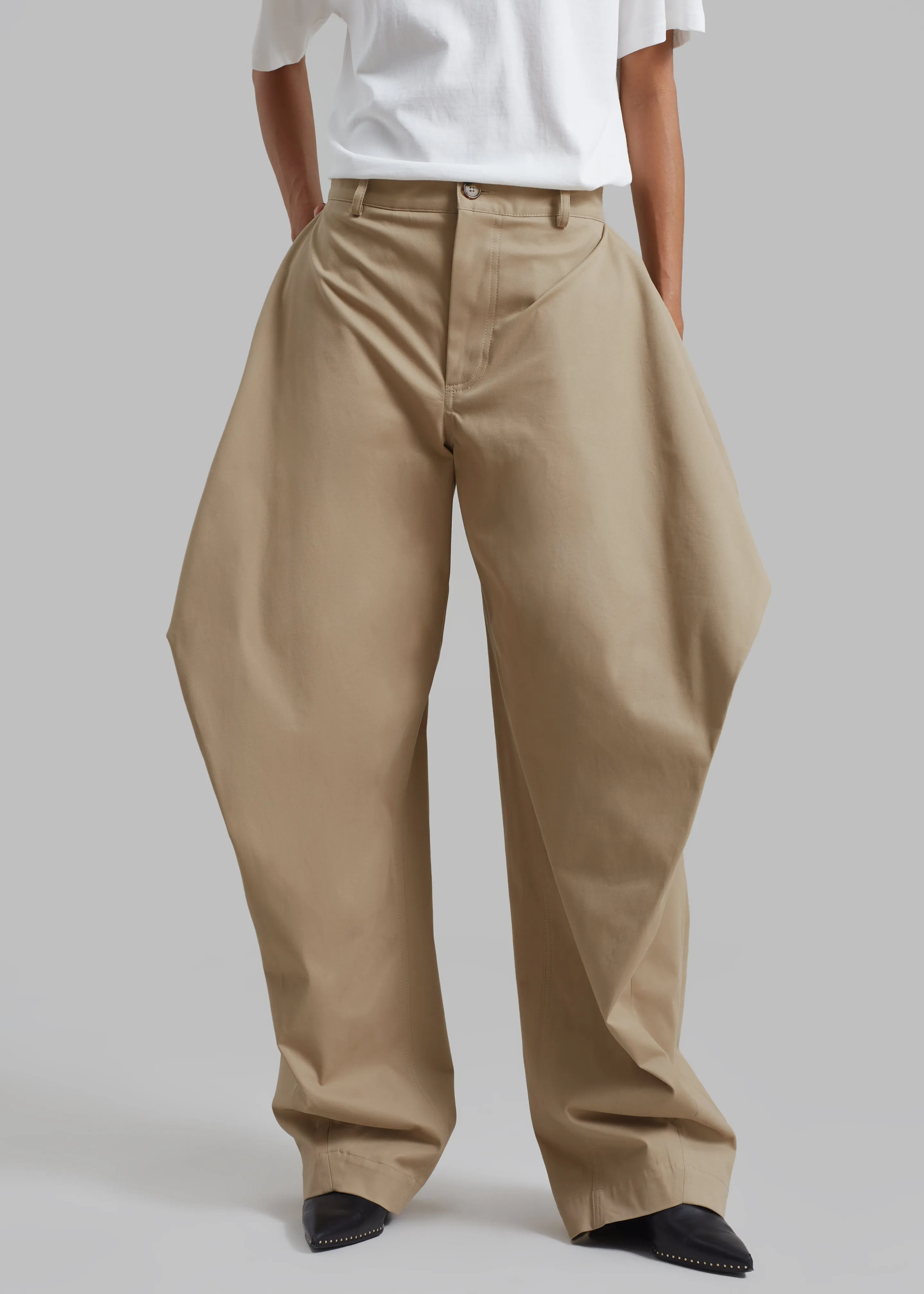 JW Anderson Kite Trousers - Flax