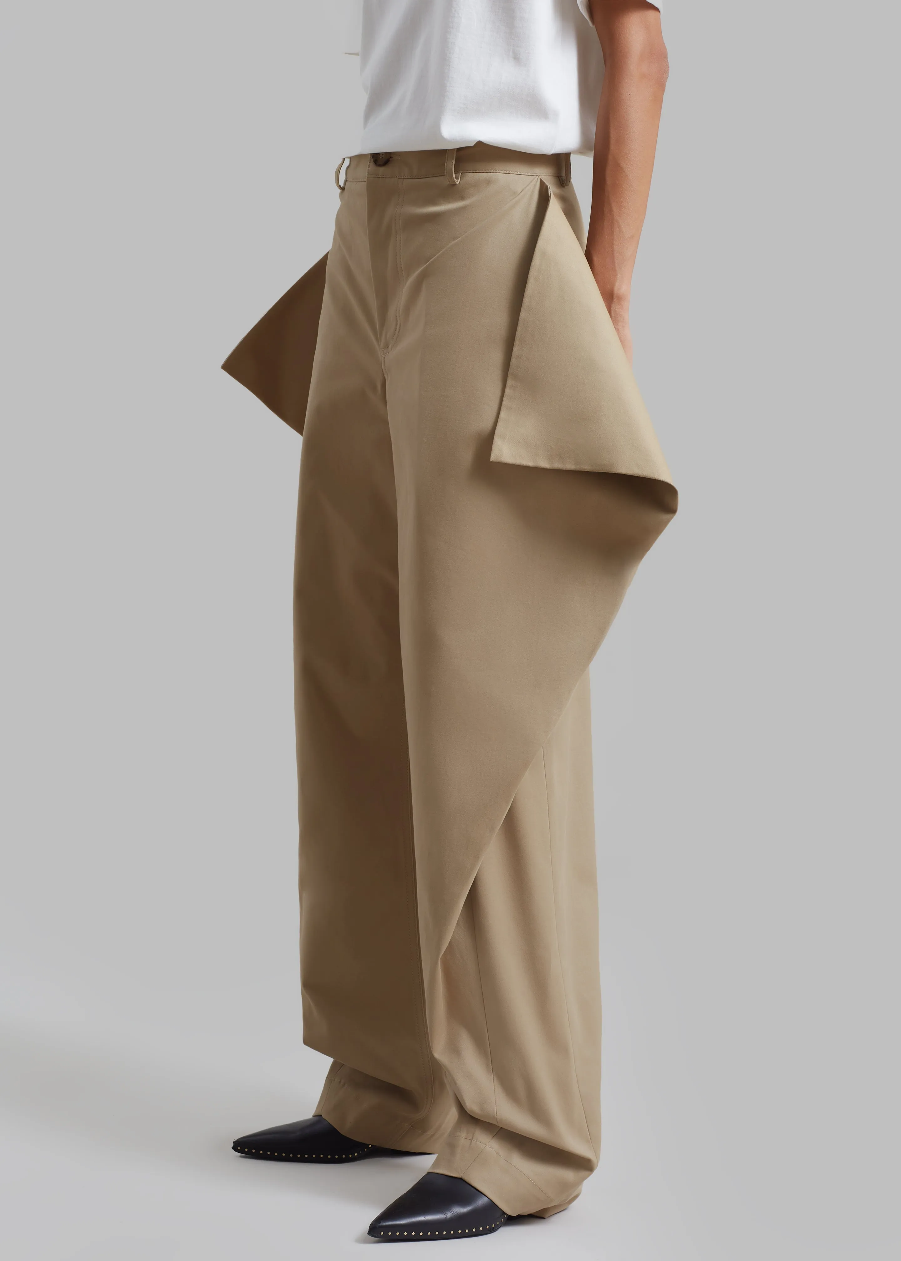 JW Anderson Kite Trousers - Flax