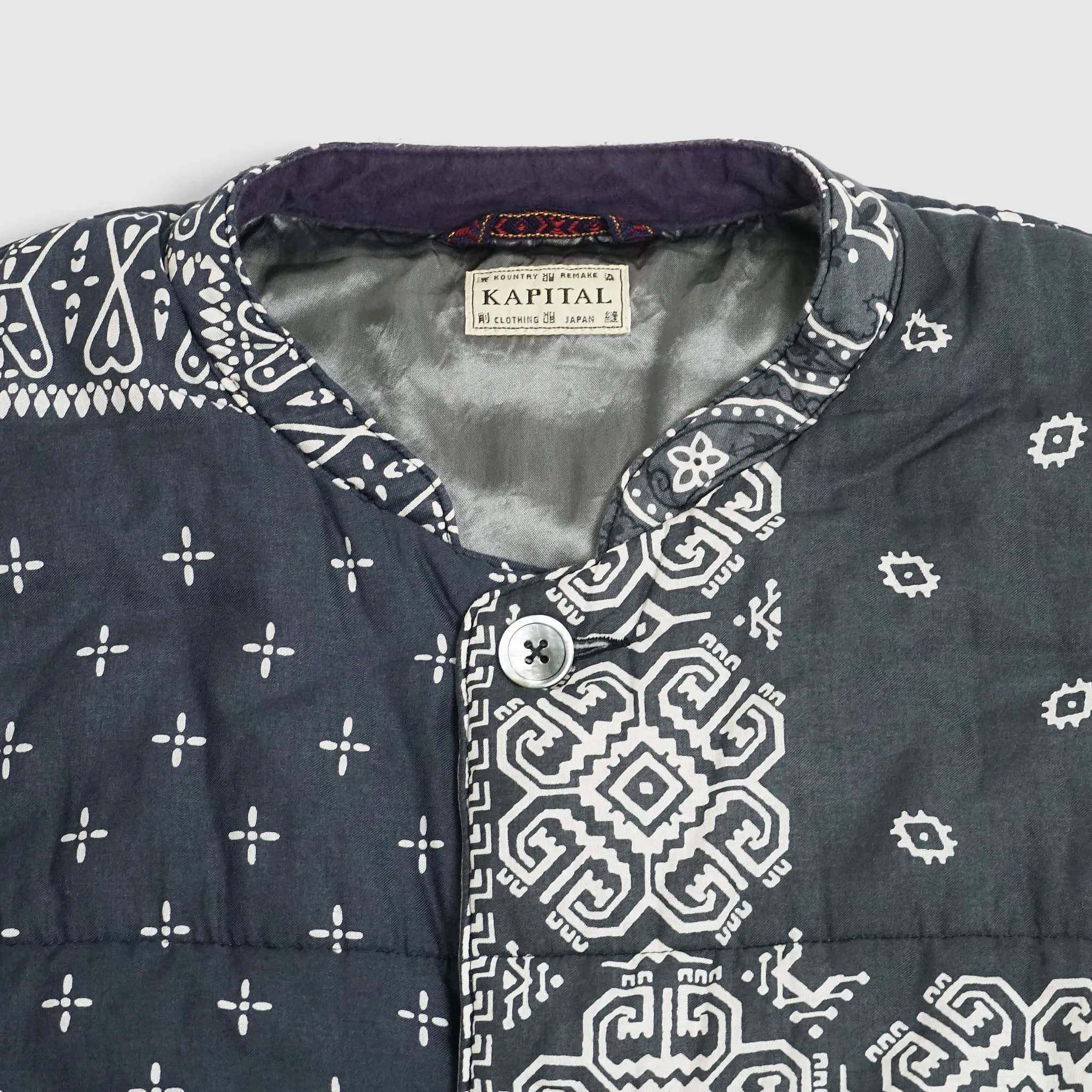 Kapital Gauze Bandana Patchwork Quilt Samue Jacket