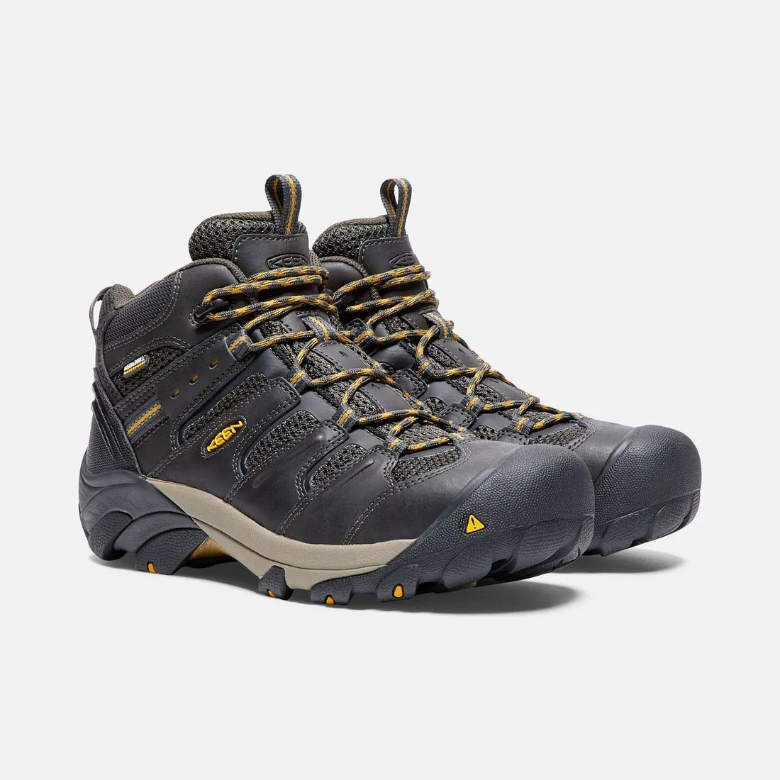 Keen Men's Lansing Waterproof Mid Work Boot - Steel Toe