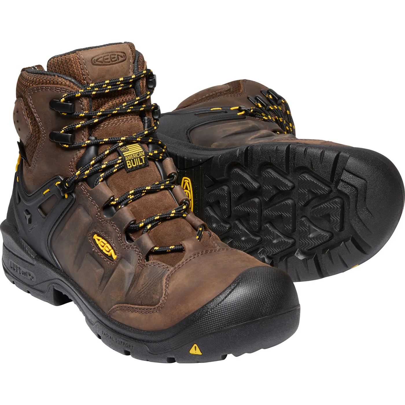 KEEN Utility® Dover Men's Carbon-Fiber Toe Electrical Hazard Waterproof Work Boot