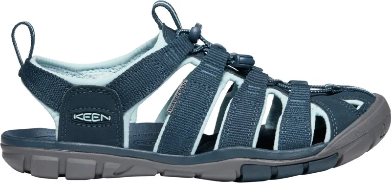 Keen Womens Clearwater CNX Sandals - Navy-Blue Glow