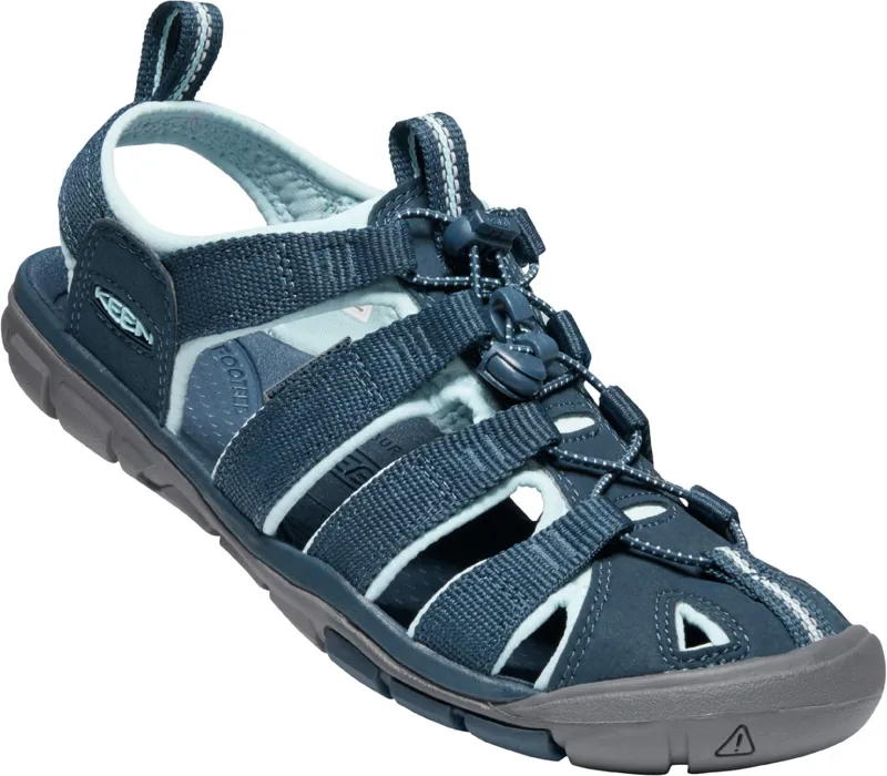 Keen Womens Clearwater CNX Sandals - Navy-Blue Glow