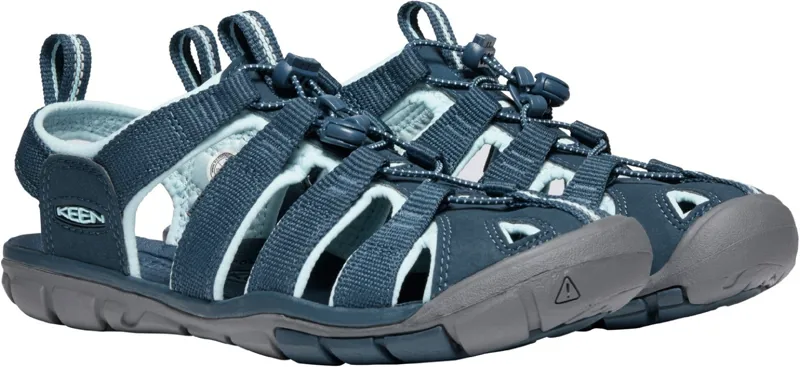 Keen Womens Clearwater CNX Sandals - Navy-Blue Glow