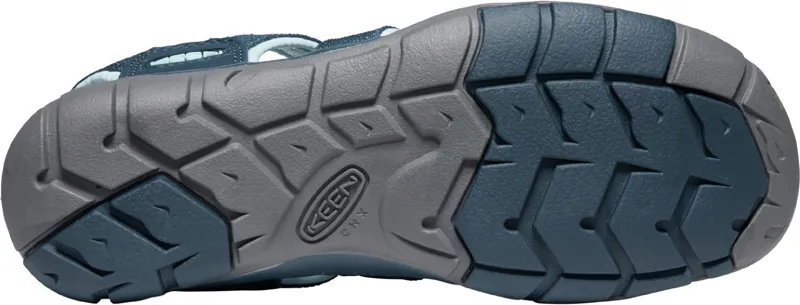 Keen Womens Clearwater CNX Sandals - Navy-Blue Glow