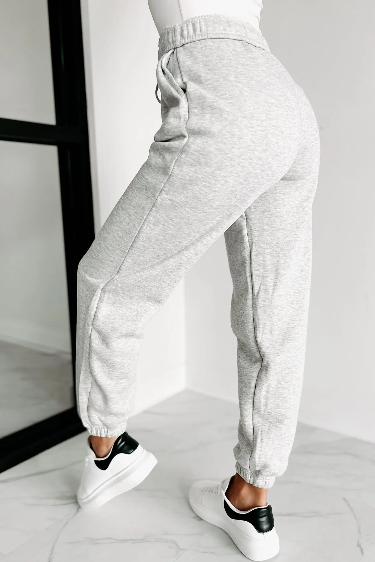 Keeping Comfy Joggers (Heather Grey)