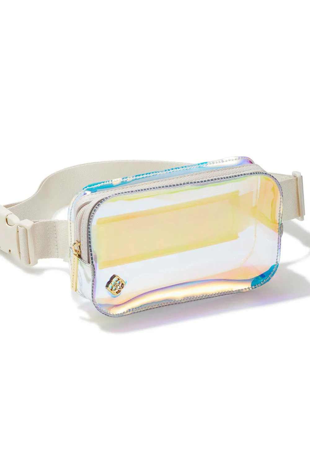 Kendra Scott: Clear Belt Bag - Iridescent